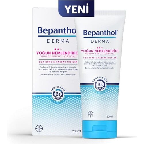 Bepanthol Derma Yoğun Nemlendirici Günlük Vücut Losyonu 200 ml