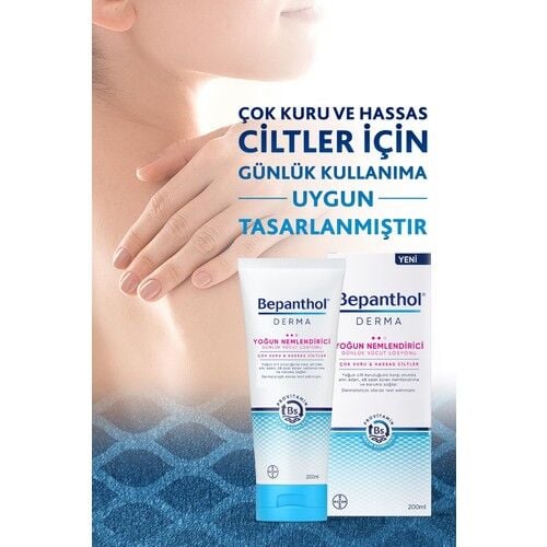Bepanthol Derma Yoğun Nemlendirici Günlük Vücut Losyonu 200 ml