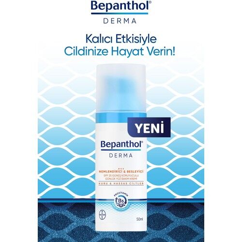 Bepanthol Derma Nemlendirici Besleyici Spf 25 Yüz Bakım Kremi 50 ml