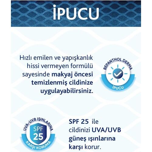Bepanthol Derma Nemlendirici Besleyici Spf 25 Yüz Bakım Kremi 50 ml
