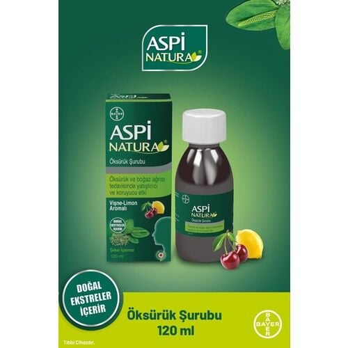 AspiNatura Cough Syrup Cherry Lemon 120 ML