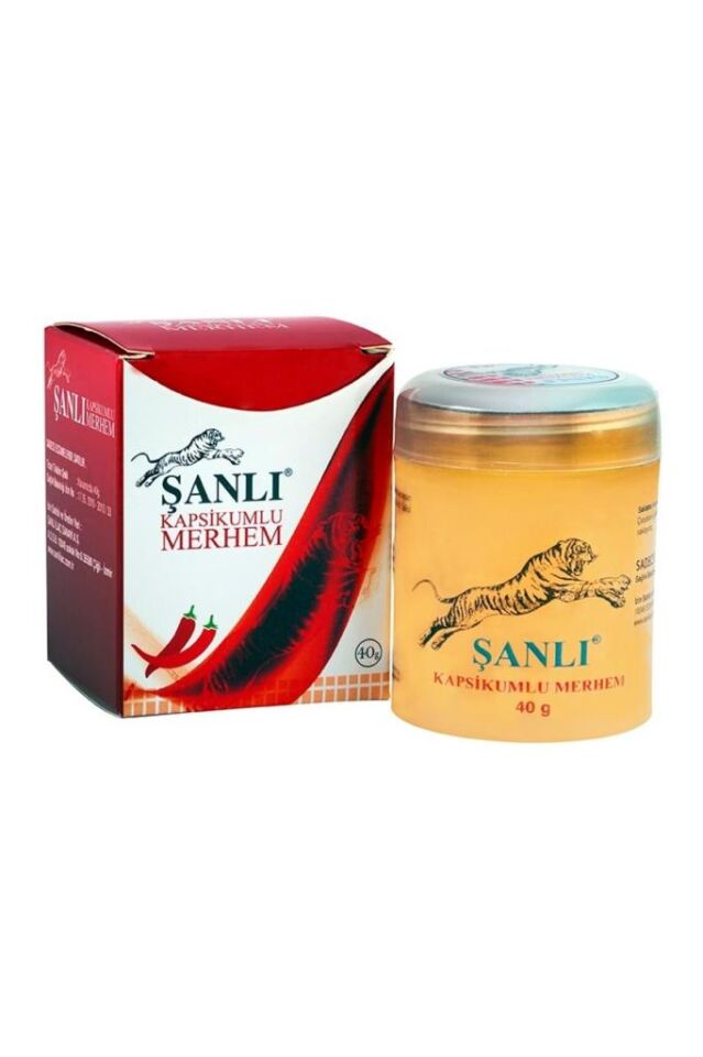 Şanlı Capsicum Ointment 40 gr