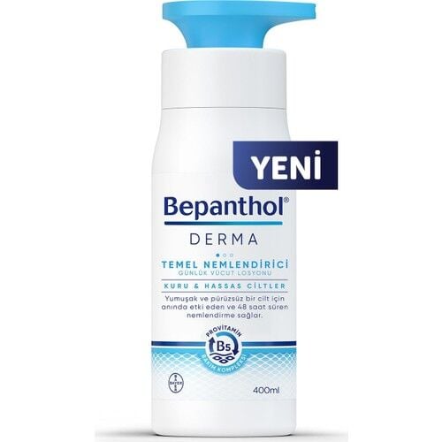 Bepanthol Derma Essential Moisturizing Daily Body Lotion 400 ml