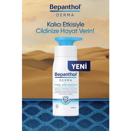 Bepanthol Derma Temel Nemlendirici Günlük Vücut Losyonu 400 ml