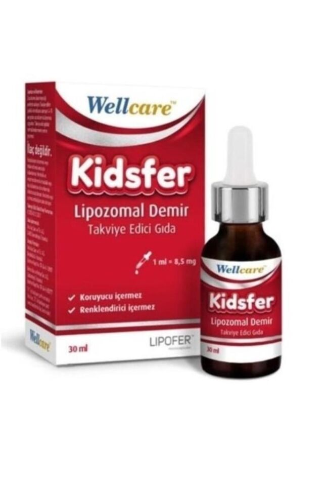 Wellcare Kidsfer Lipozomal Demir 30 ml