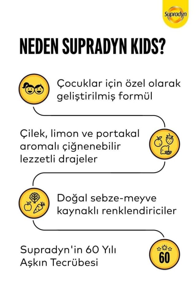 Supradyn Kids 60 Tablet