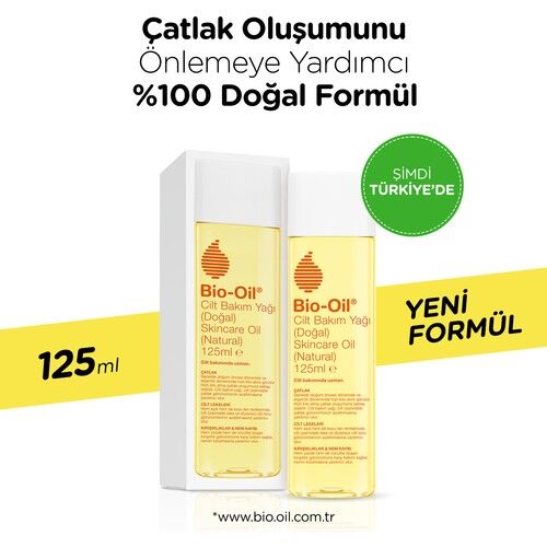 Bio-Oil Natural Cilt Bakım Yağı 125 ml