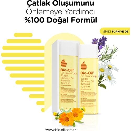 Bio-Oil Natural Cilt Bakım Yağı 125 ml