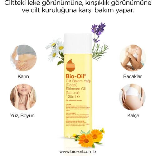 Bio-Oil Natural Cilt Bakım Yağı 125 ml