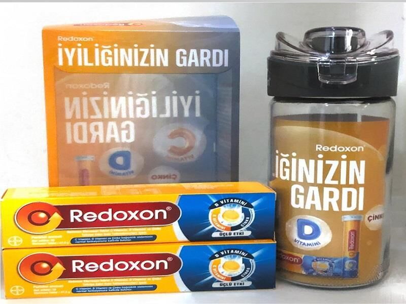 Redoxon15 Efervesan Tablet C Vitaminin, D Vitamini Ve Çinko Içeren Gıda Takviyesi (2 Adet)