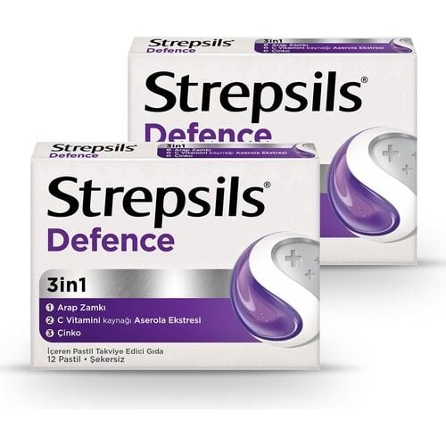 Strepsils Defense 12 Pastilles 2 Pieces