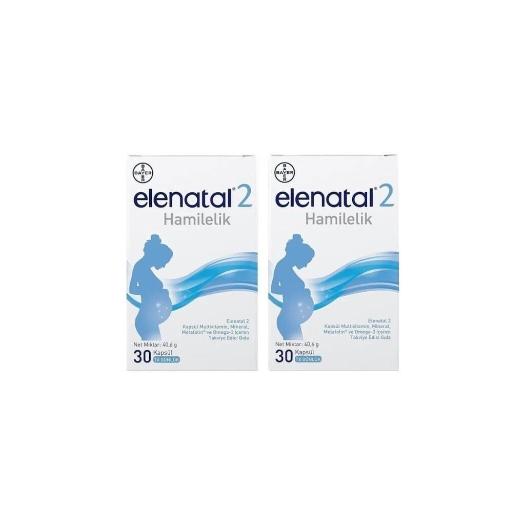 Elenatal Elenatal 2 30 Kapsül 2 Kutu