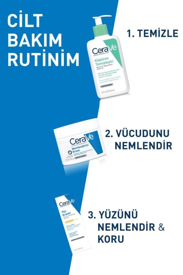 Cerave Facial Moisturising Lotion Yüz Kremi SPF30 52 ml