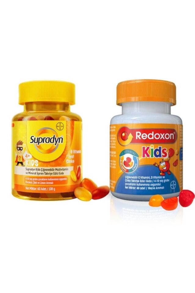 Redoxon Supradyn Kids 60 Tablet + Kids 60 Tablet