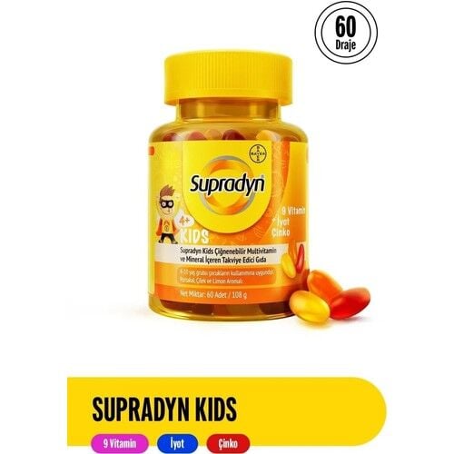 Redoxon Supradyn Kids 60 Tablet + Kids 60 Tablet