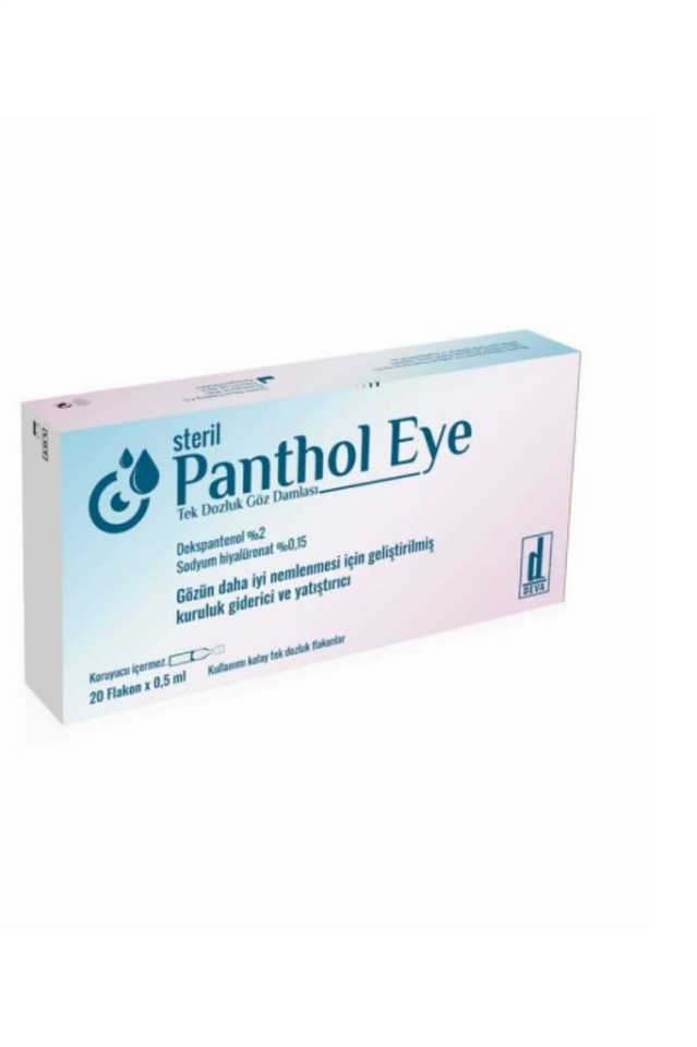 Panthol Eye Single Dose Eye Drops 0.5 ml x 20 Vials