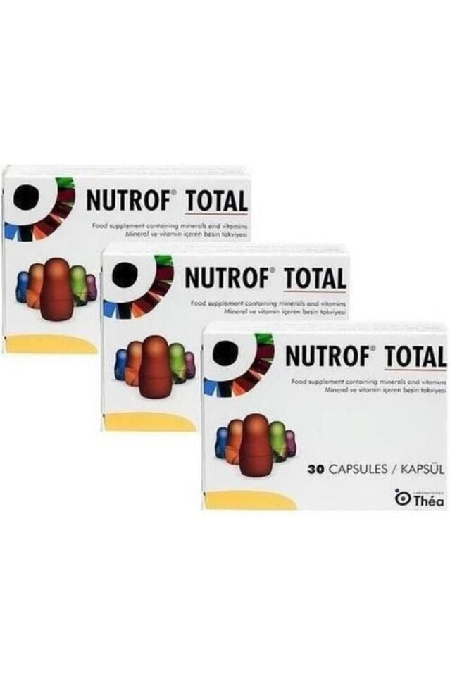 Nutrof Total 30 Capsules 3 Pieces