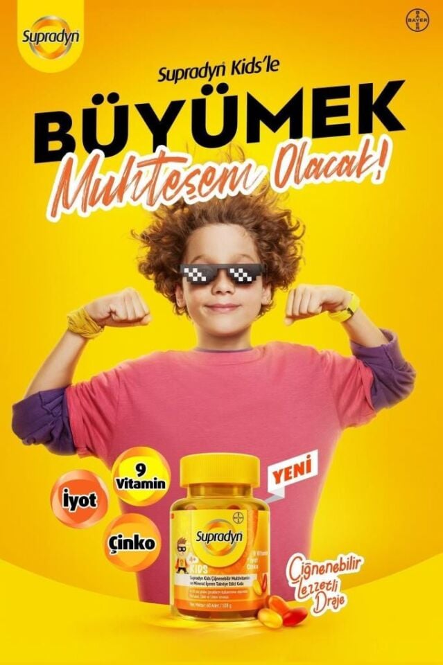 Supradyn Kids 60x2 Ekonomik 2'li Paket