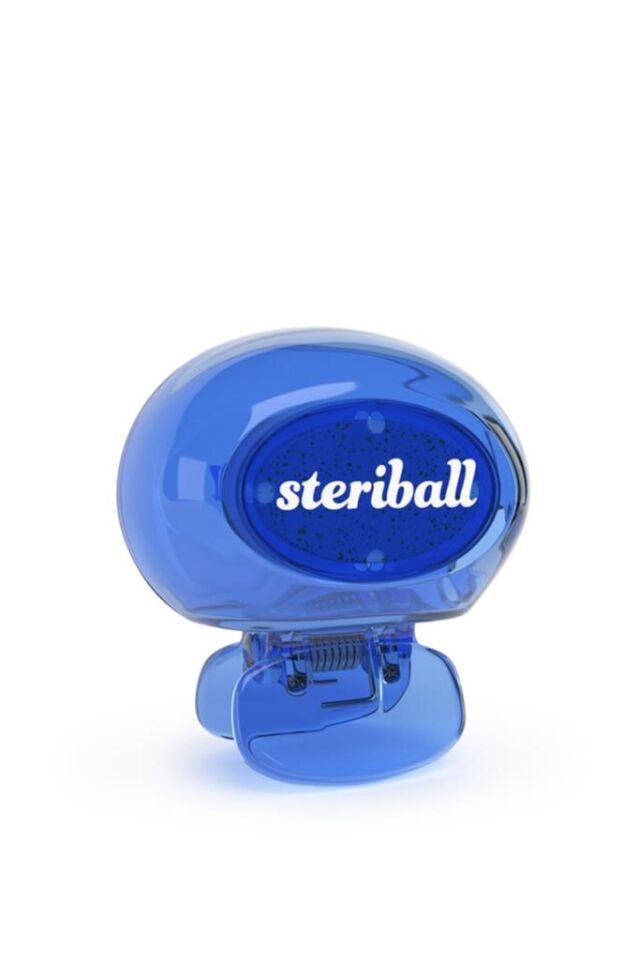 Steriball Diş Fırçası Koruyucu Hijyenik Kap Mavi