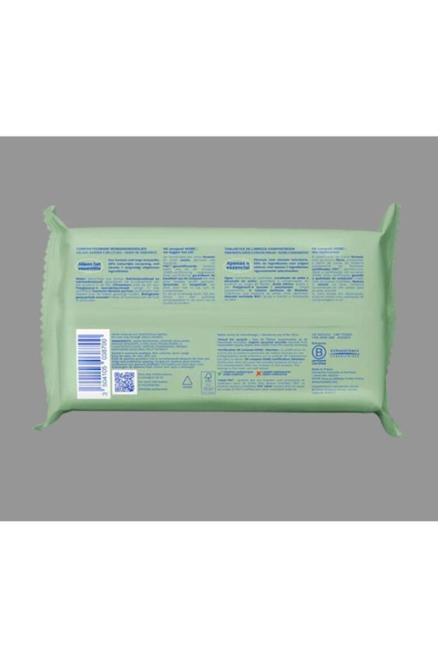 Mustela Kompost Edilebilir Islak Mendil 60'lı