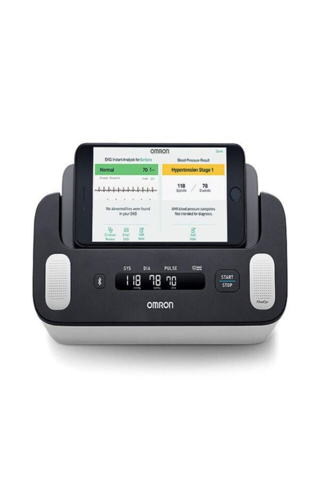 Omron Complete HEM-7530T Blood Pressure Monitor + ECG Device