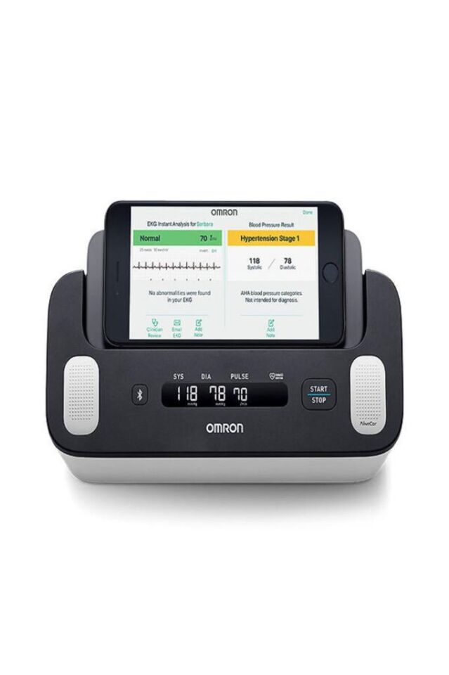 Omron Complete HEM-7530T Blood Pressure Monitor + ECG Device