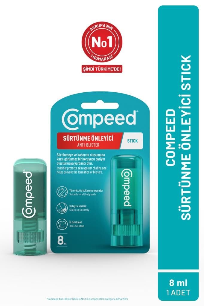 Compeed Sürtünme Önleyici Stick 8 ml