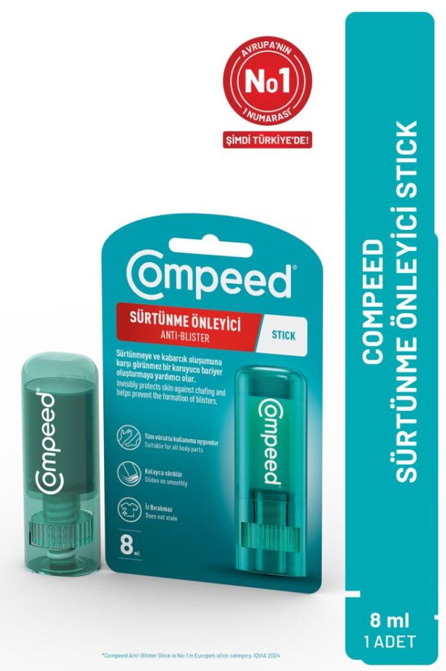 Compeed Sürtünme Önleyici Stick 8 ml