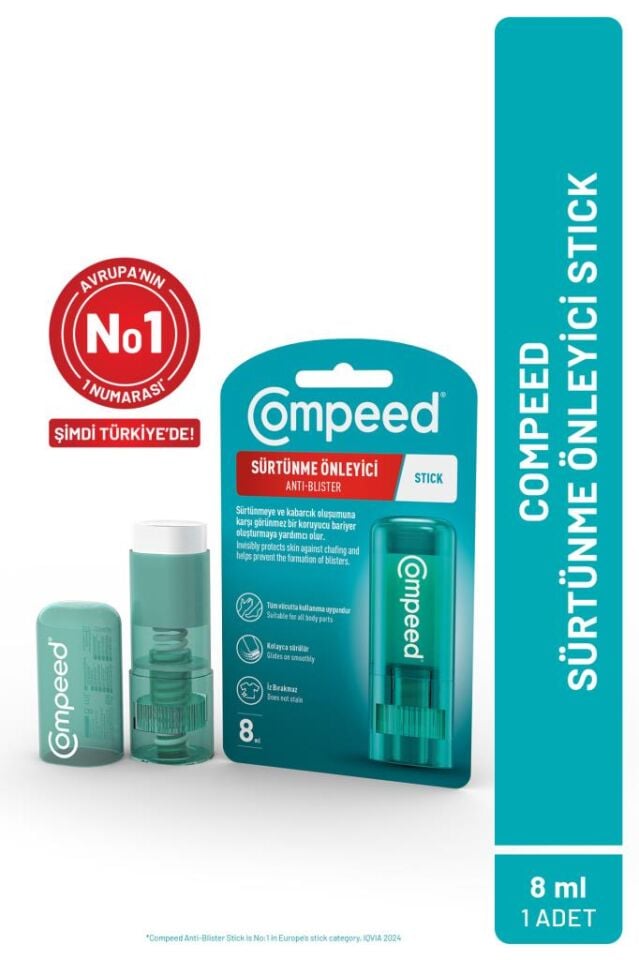 Compeed Sürtünme Önleyici Stick 8 ml