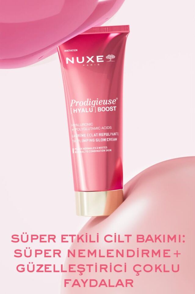Nuxe Prodigieuse Hyalu Boost Dolgunlaştırıcı Aydınlatıcı Nemlendirici Krem 50 ml