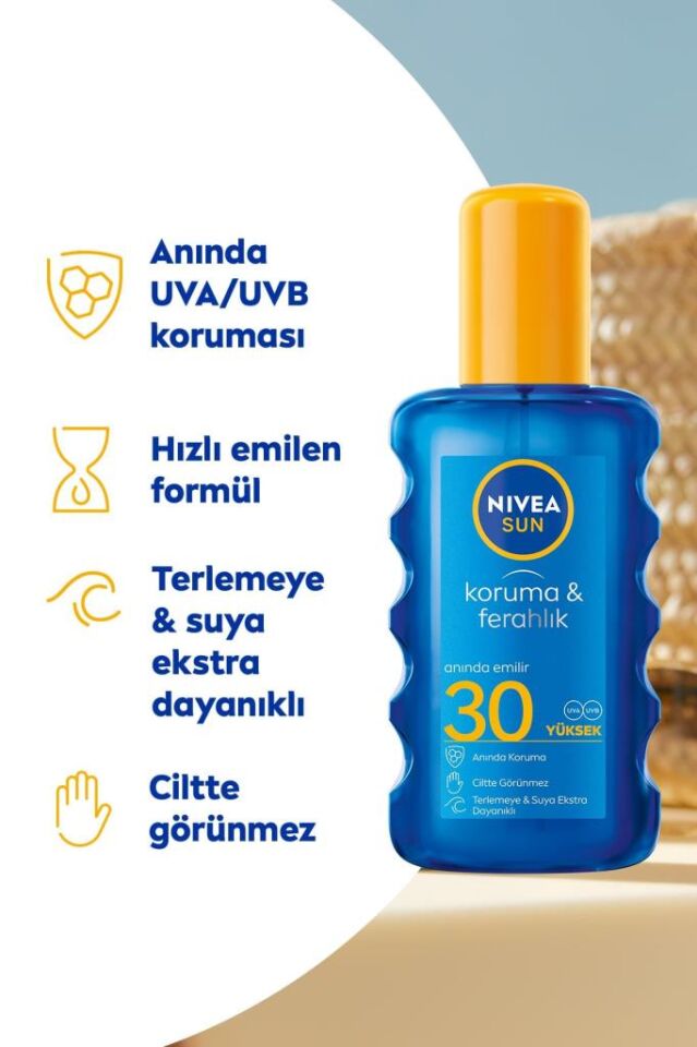 Nivea Sun Koruma & Ferahlık SPF30 200 ml