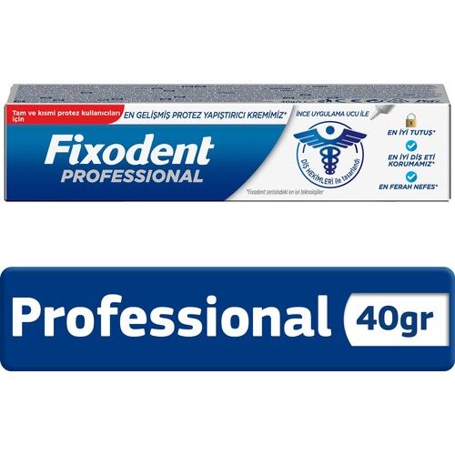 Fixodent Denture Adhesive Cream Professional 40 gr