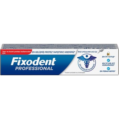 Fixodent Diş Protez Yapıştırıcı Krem Professional 40 gr