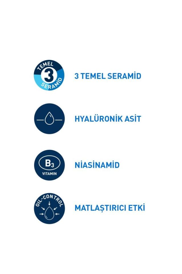 CeraVe Yağlanma Karşıtı Nemlendirici Yüz Kremi 52 ml