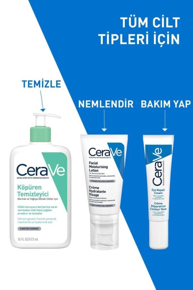 CeraVe Onarıcı ve Nemlendirici Göz Kremi 14 ml