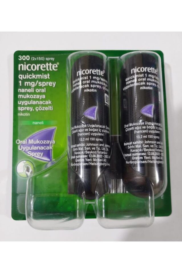 Nicorette Sprey Naneli 2 Adet