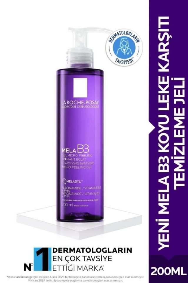 La Roche Posay Mela B3 Koyu Leke Karşıtı Temizleme Jeli 200 ml