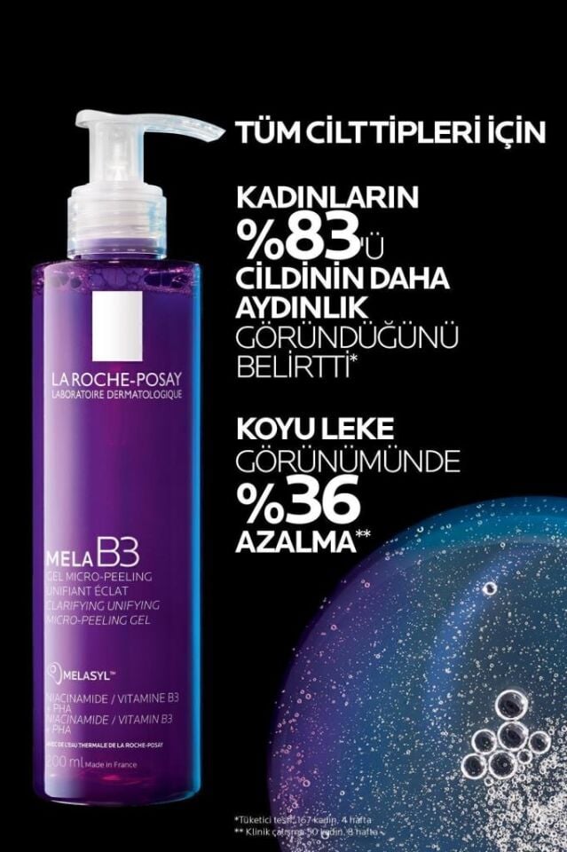 La Roche Posay Mela B3 Koyu Leke Karşıtı Temizleme Jeli 200 ml