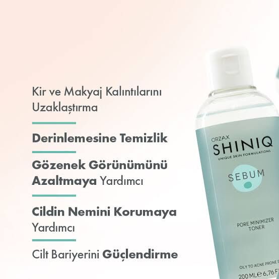 SHINIQ Orzax Sebum Pore Minimizer Toner 200 Ml