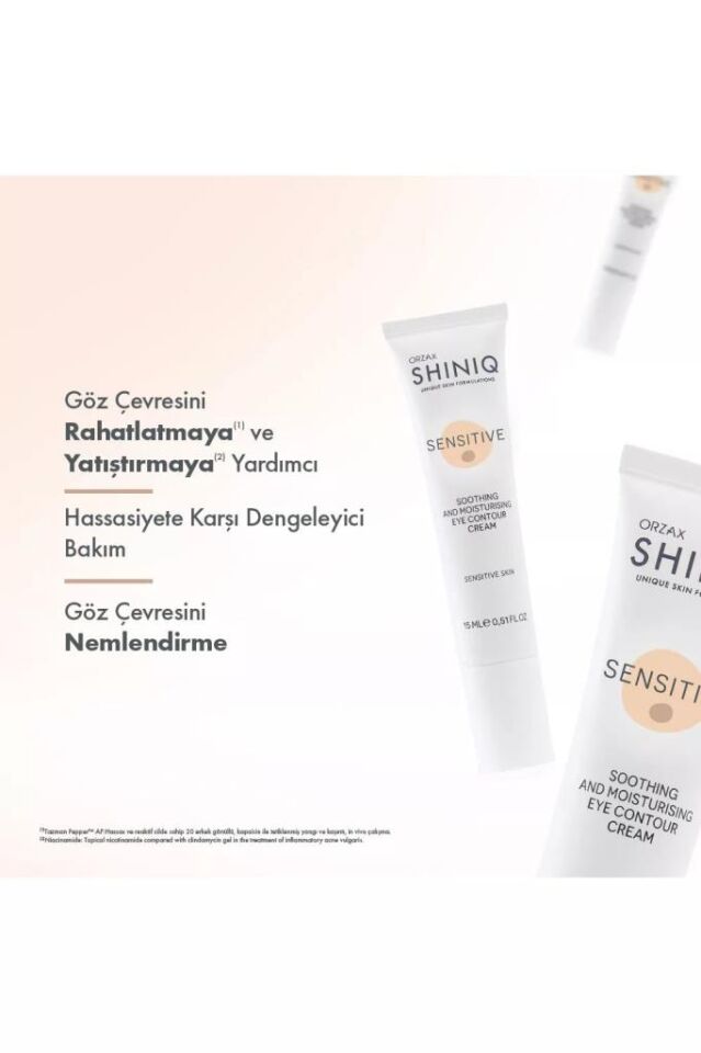 SHINIQ NEMLENDİRİCİ GÖZ CONTOUR KREM 15 ML