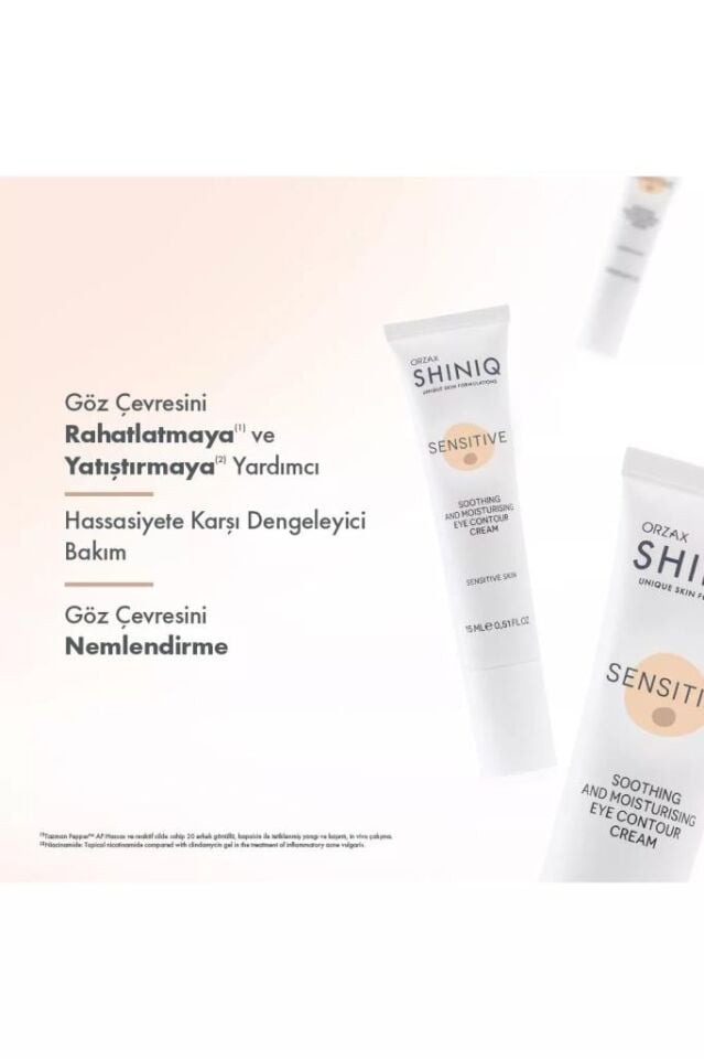 SHINIQ NEMLENDİRİCİ GÖZ CONTOUR KREM 15 ML