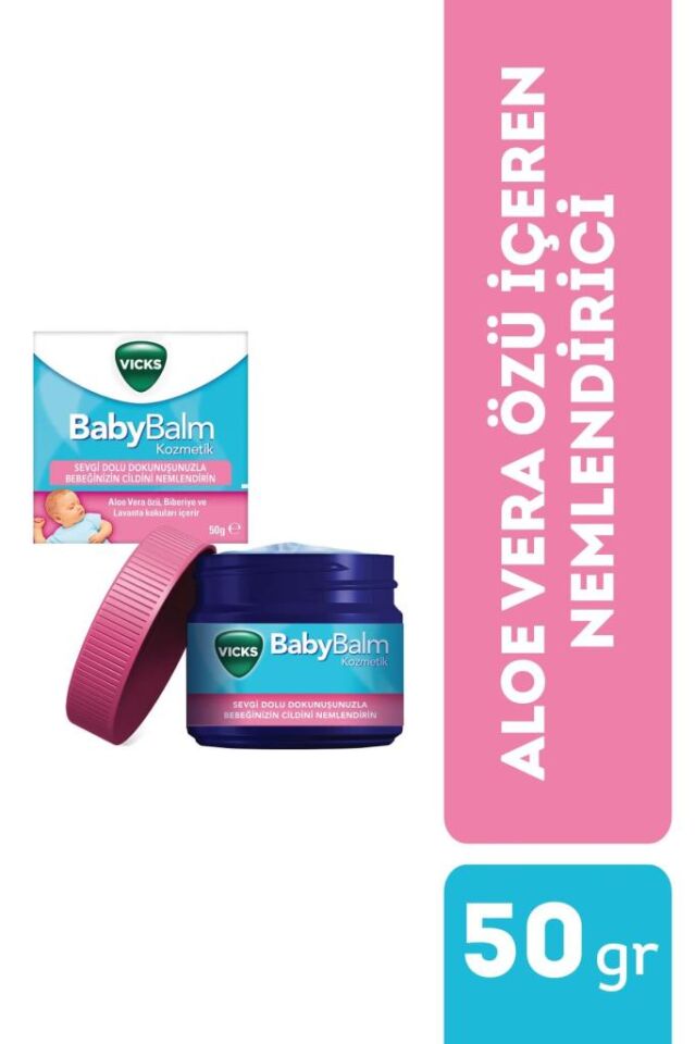 Vicks BabyBalm Nemlendirici 50 gr