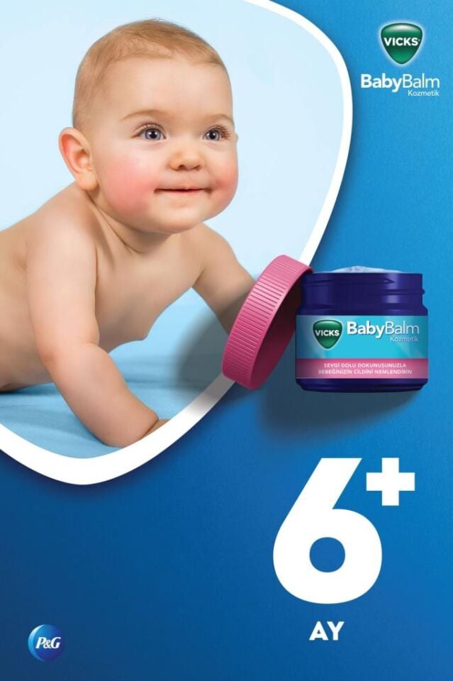 Vicks BabyBalm Nemlendirici 50 gr