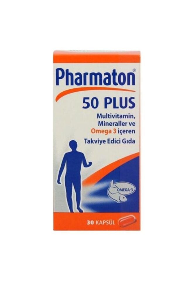 Pharmaton 50 Plus 30 Kapsül