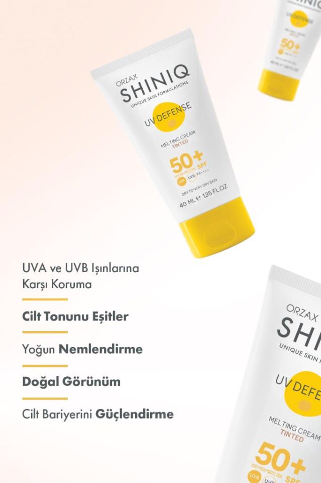 SHINIQ KURU CİLTLER İÇİN RENKLİ GÜNEŞ KORUYUCU SPF50+ 40 ML