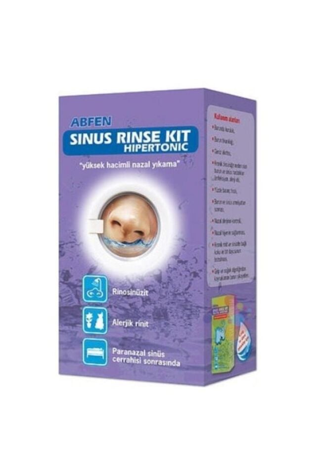 Abfen Sinus Rinse Kit Hipertonik Yetişkin