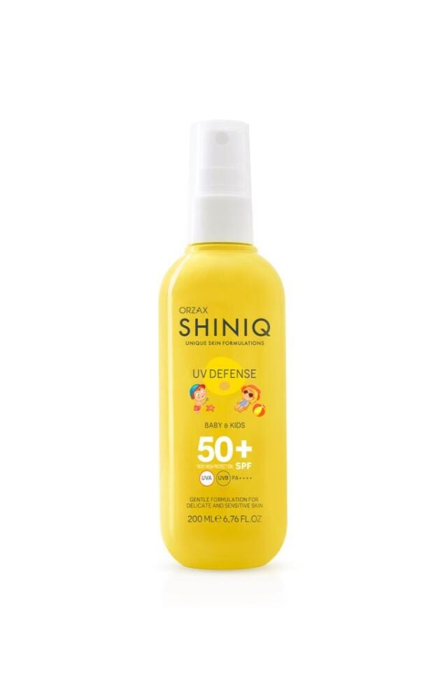 BEBEK VE ÇOCUKLAR İÇİN GÜNEŞ KORUYUCU VÜCUT SPREYİ SPF50+ 200 ML