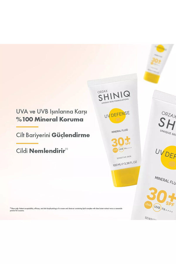 SHINIQ UV Defense Mineral Fluid SPF30+ 100 ml