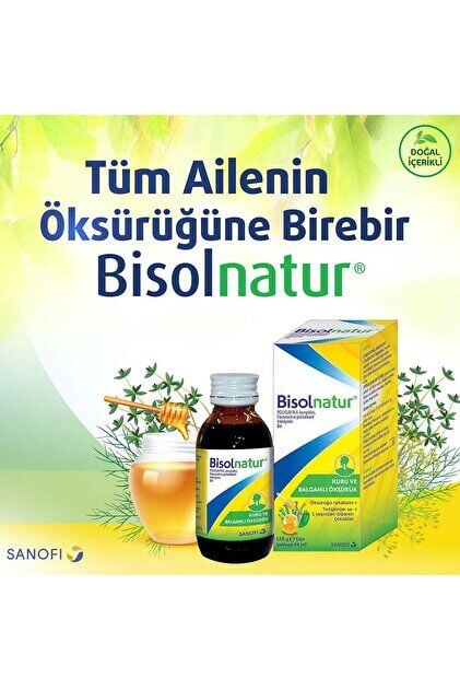 Bisolnatur Öksürük Şurubu 128 gr