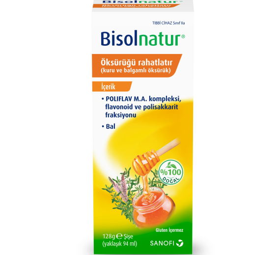 Bisolnatur Öksürük Şurubu 128 gr